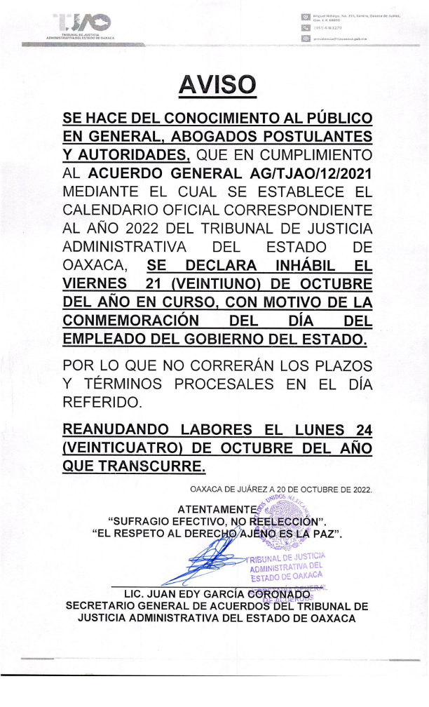 Imagen Aviso: a
